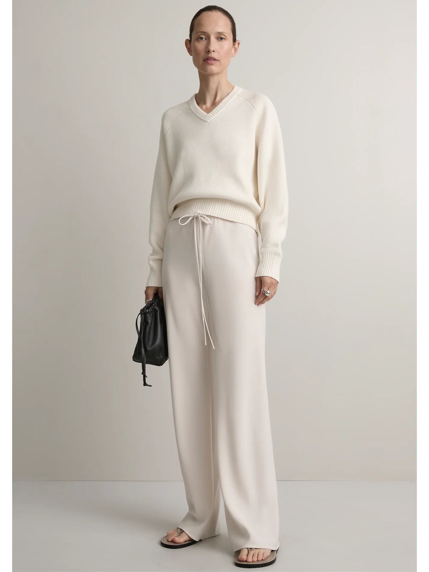 A.Emery | Estee Bias Pant in Oyster | The UNDONE