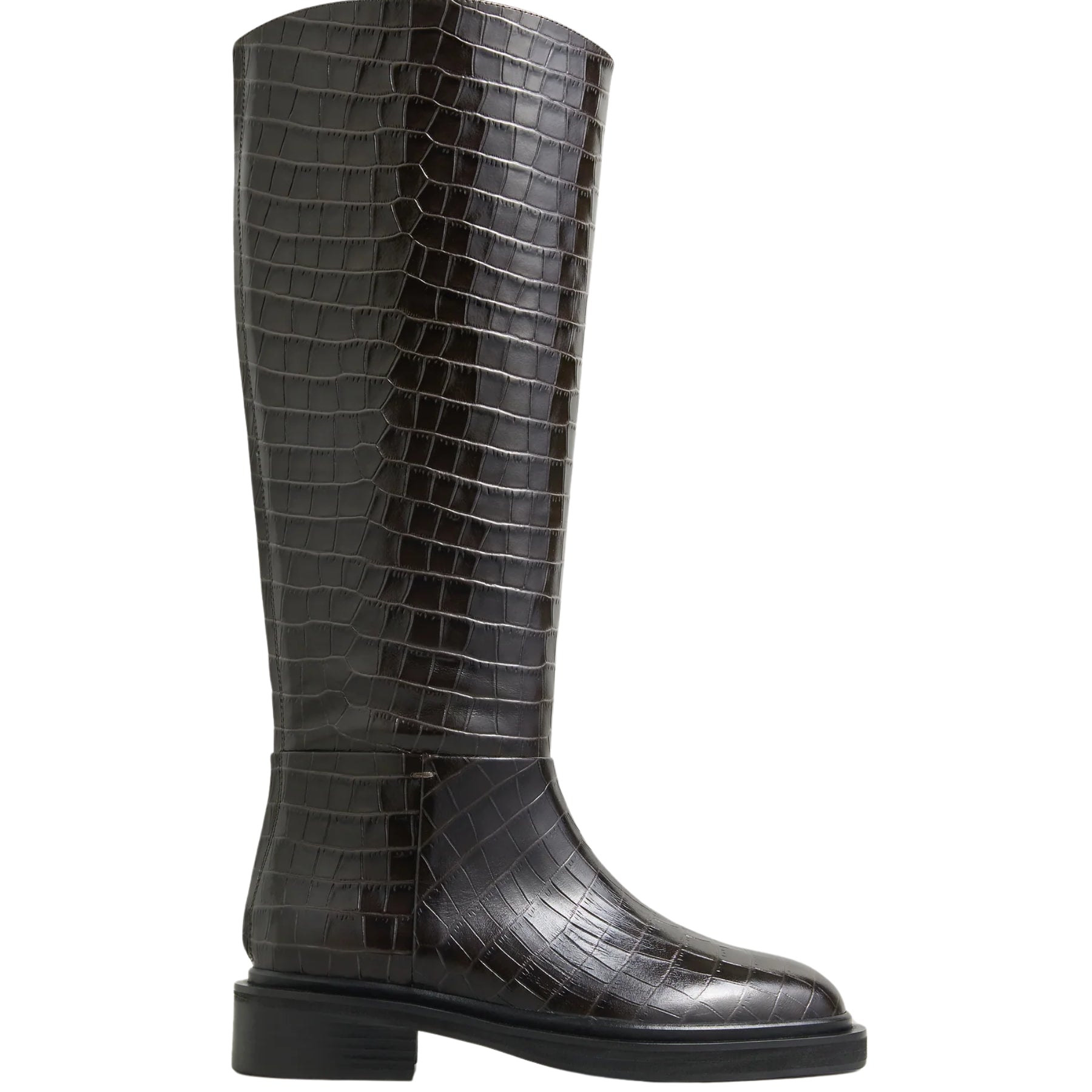 A.Emery | The Jude Knee High Boot in Black