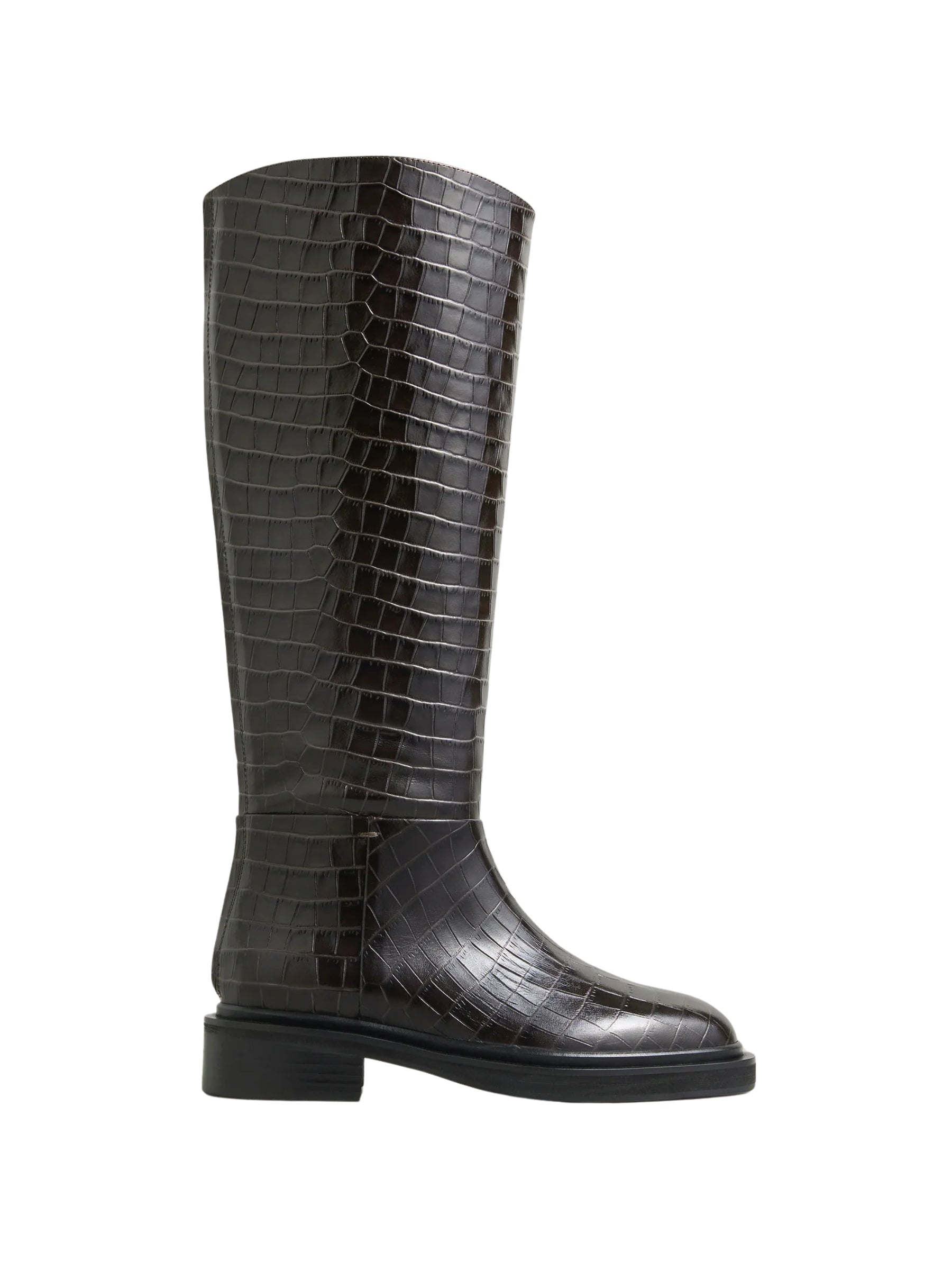 A.Emery | The Jude Knee High Boot in Black