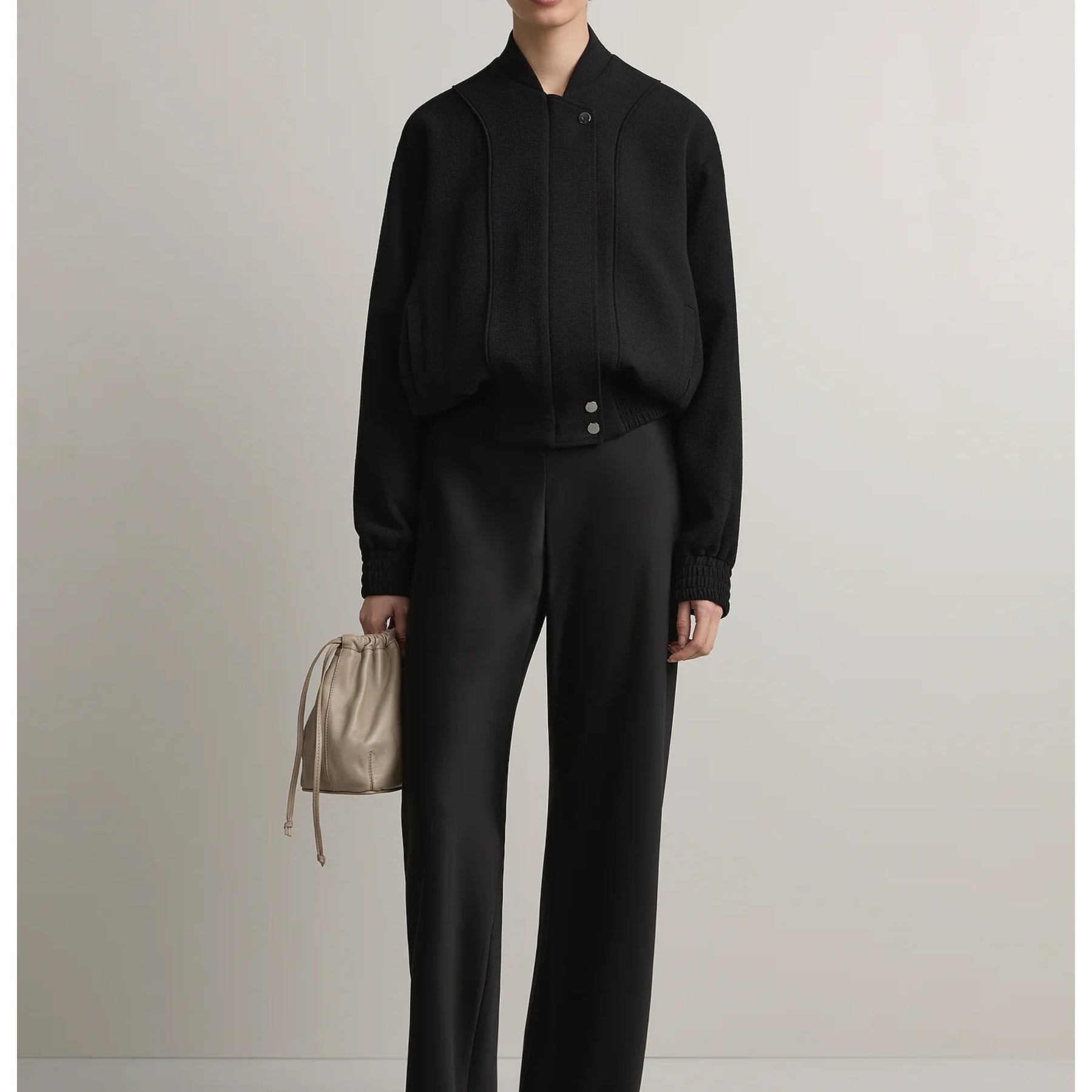 A.Emery | Myrna Bias Pant in Black | The UNDONE