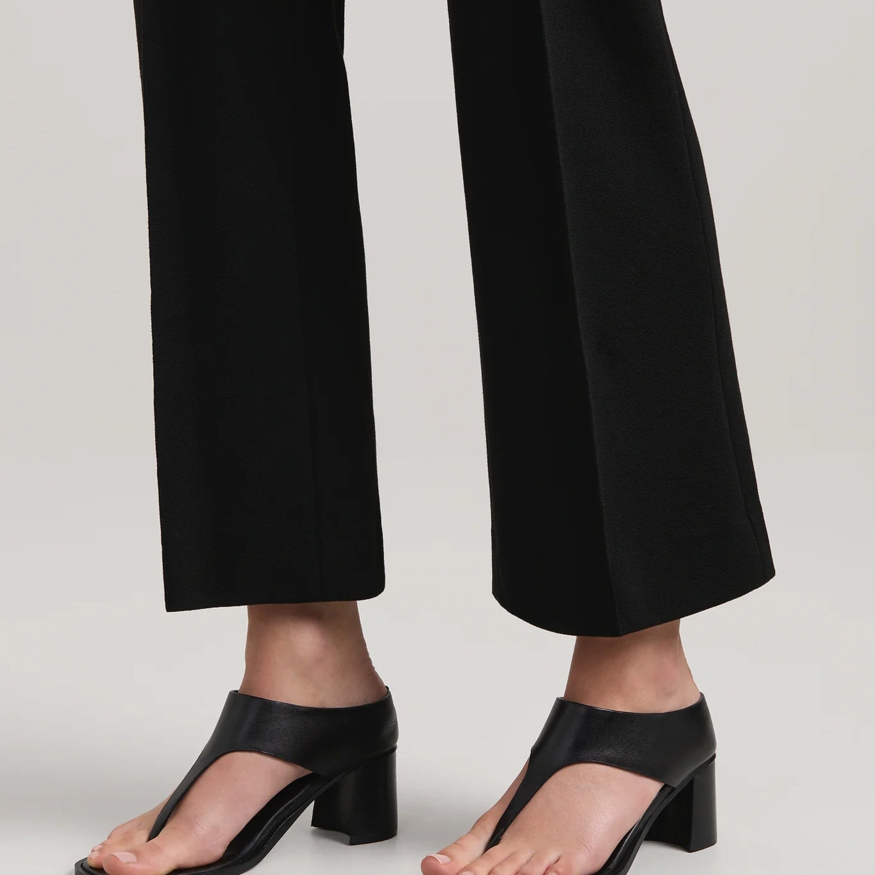 A.Emery The Fairlie Heeled Sandal in Black