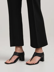 A.Emery The Fairlie Heeled Sandal in Black