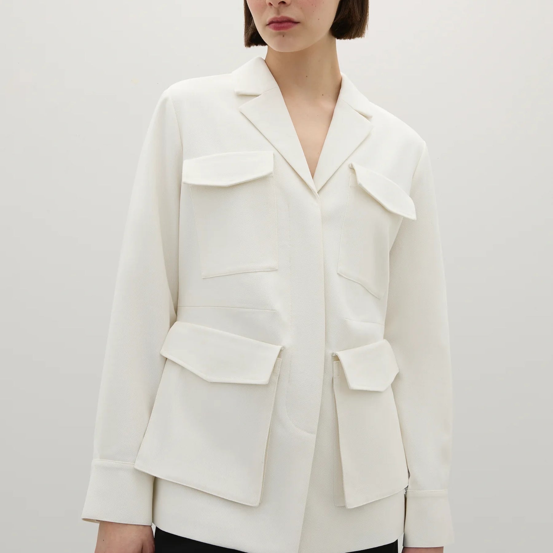A.Emery The Frank Jacket in Parchment