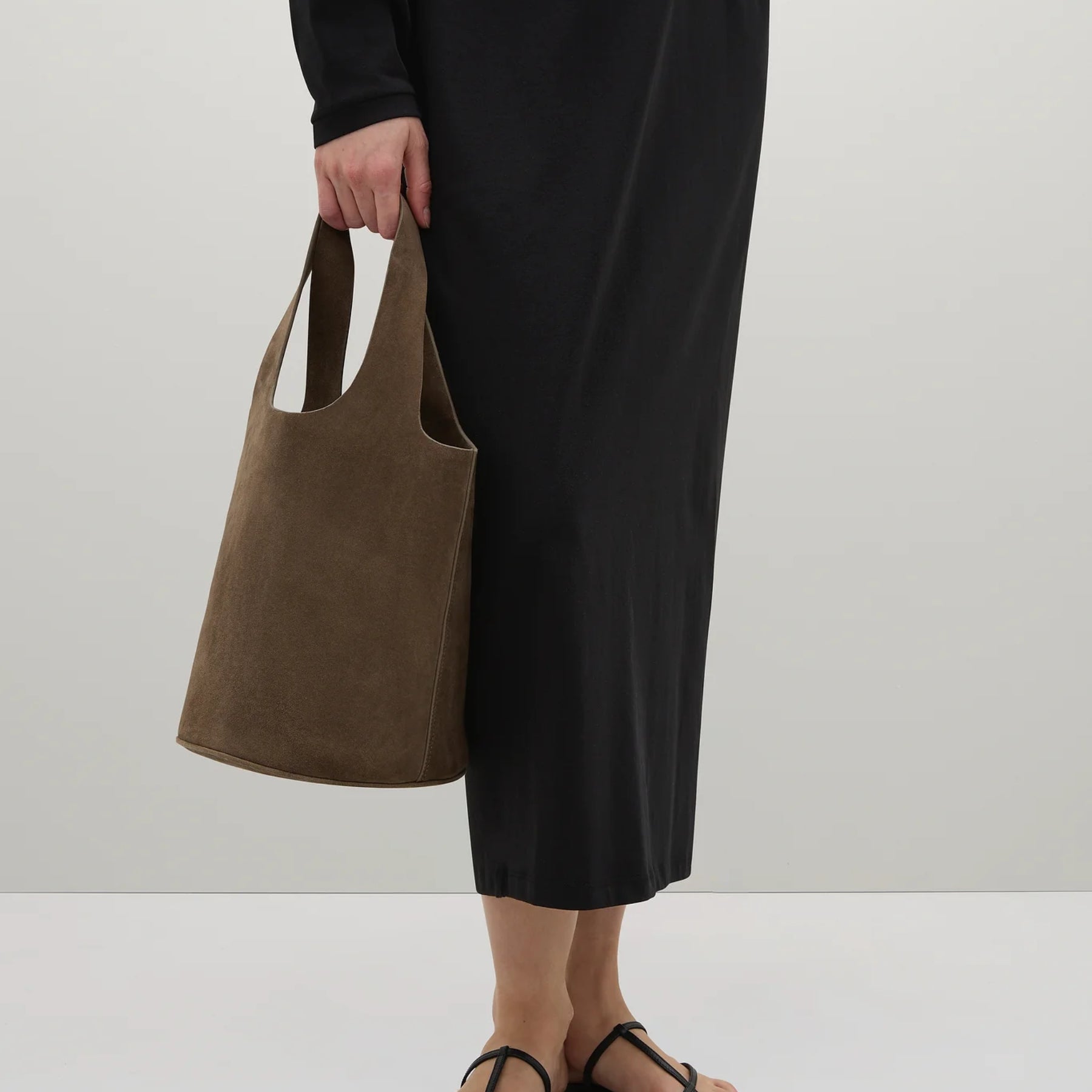 A.Emery | The Wren Bag in Sable Suede
