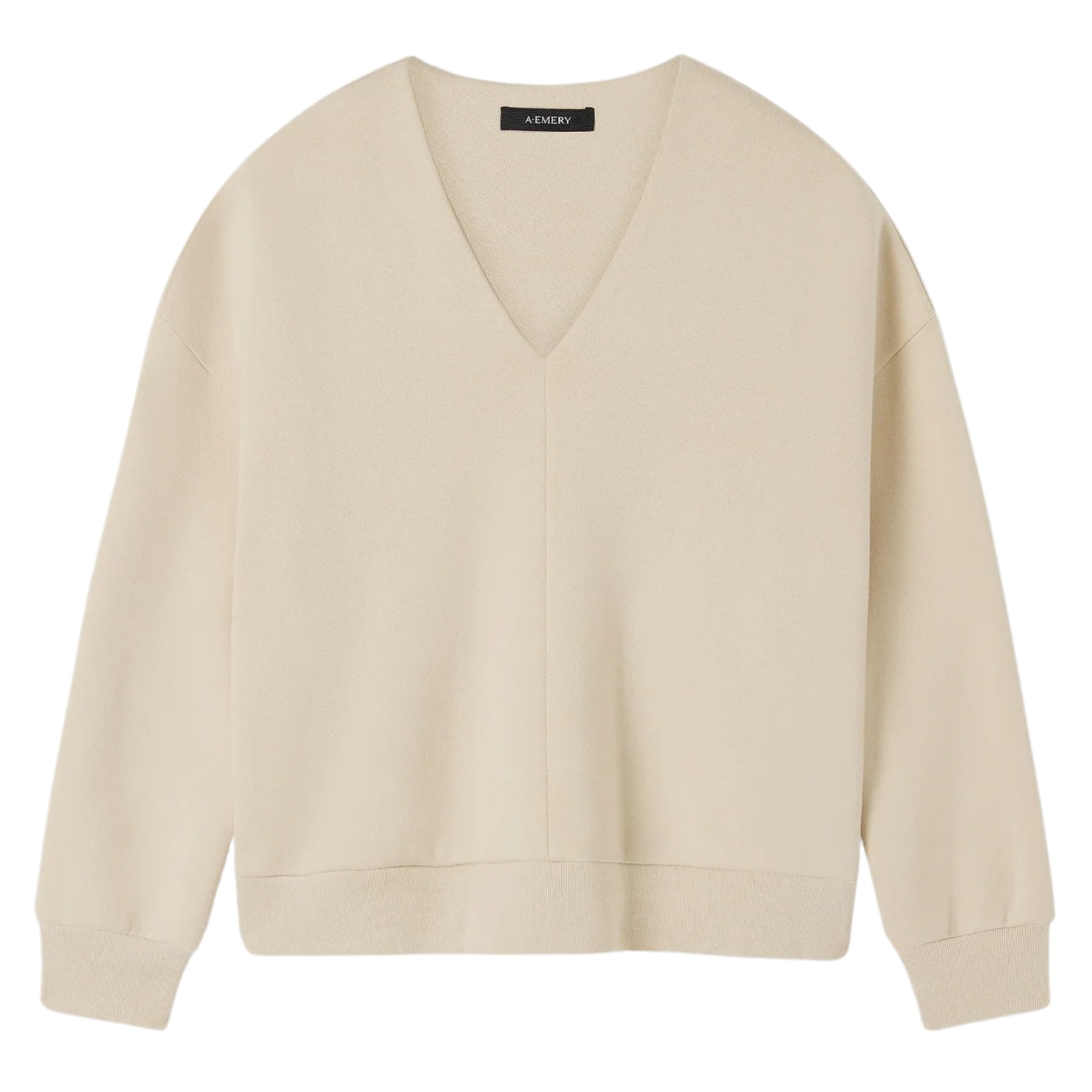 A.Emery Willis Sweat in Ivory Bone | TheUNDONE