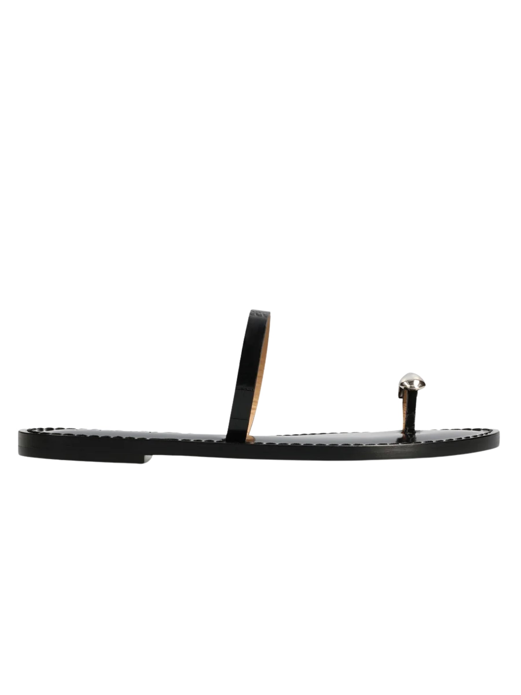 The Kibera embellished croc-effect leather sandals