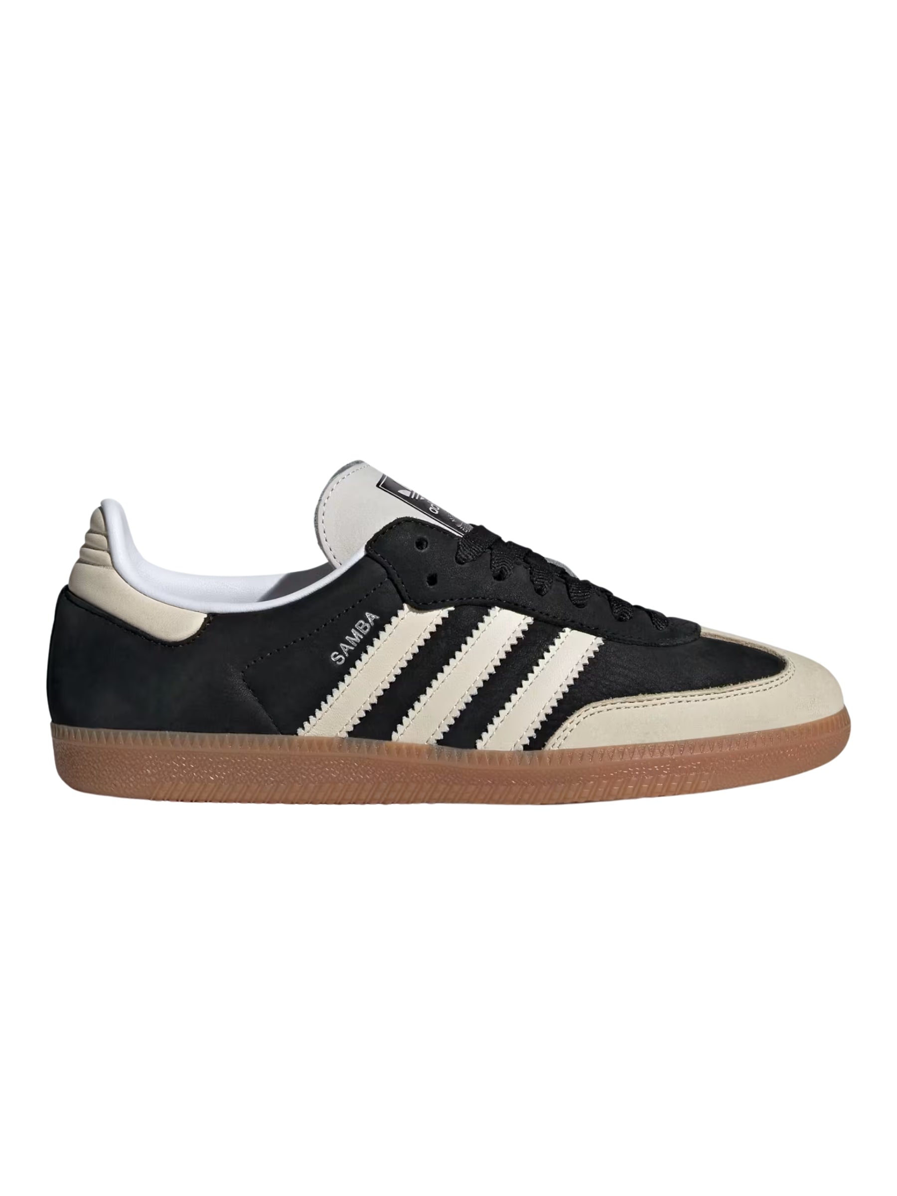 Adidas | Samba OG Shoes in Black, Wonder White and Silver Metallic | The UNDONE