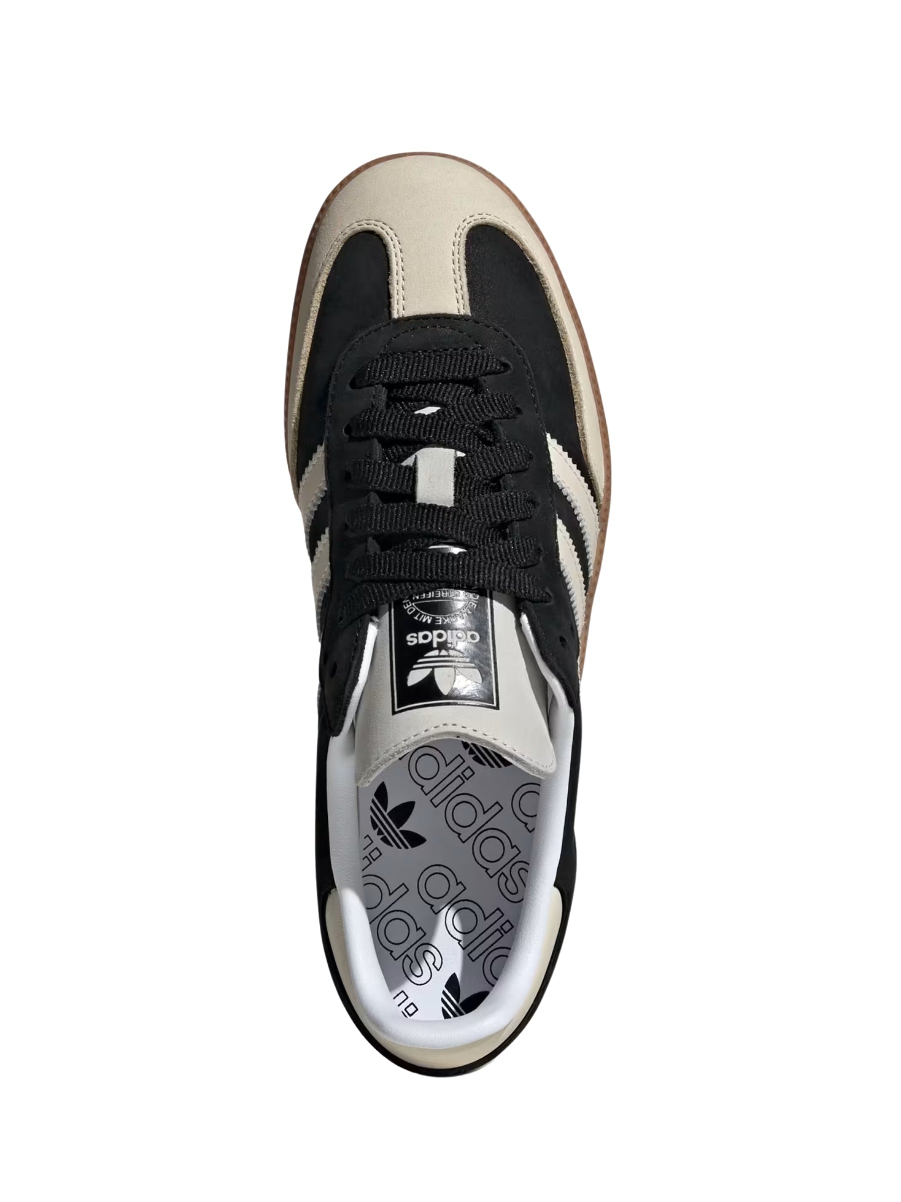 Adidas | Samba OG Shoes in Black, Wonder White and Silver Metallic | The UNDONE