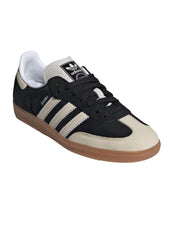 Adidas | Samba OG Shoes in Black, Wonder White and Silver Metallic | The UNDONE