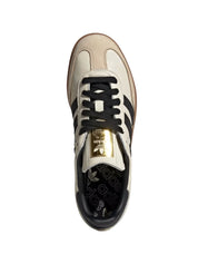 Adidas | Samba OG Shoes in Cream White, Core Black, Sand Strata | The UNDONE