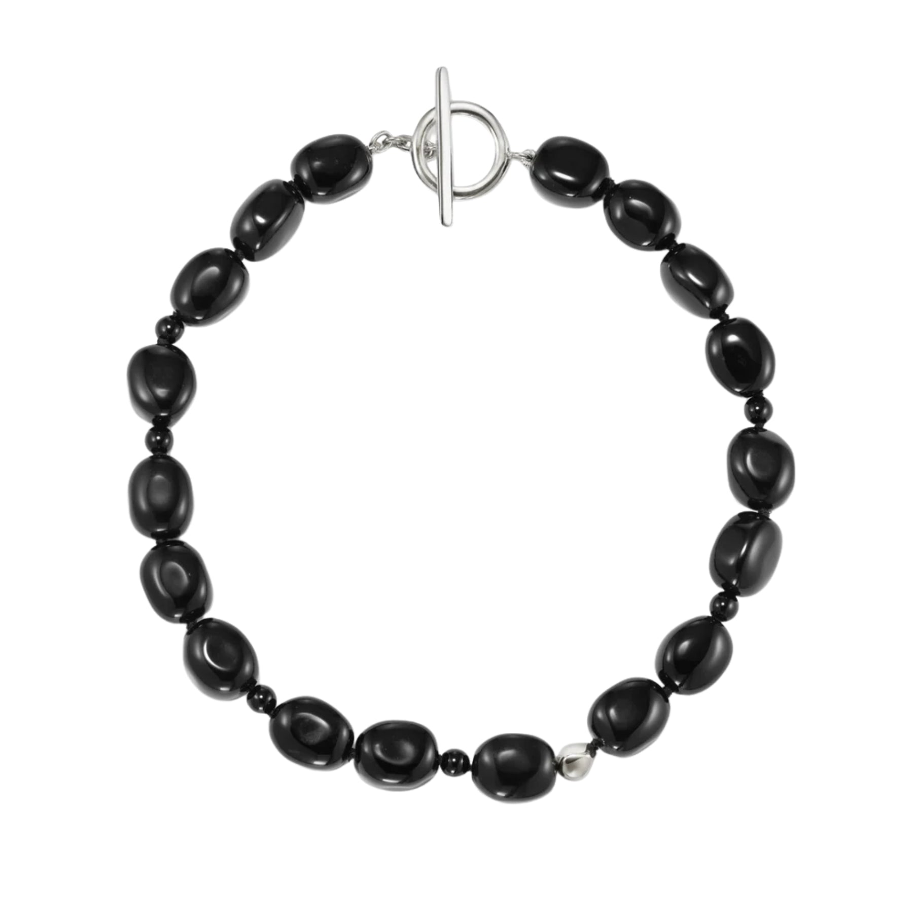Agmes Dara Necklace in Black Onyx