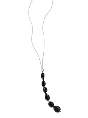 Agmes Selma Pendant in Black Onyx