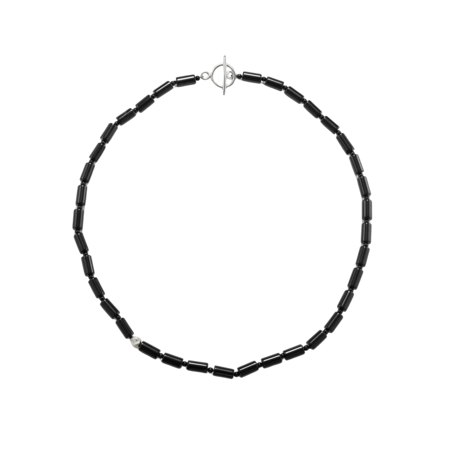 Agmes Selma Pendant in Black Onyx