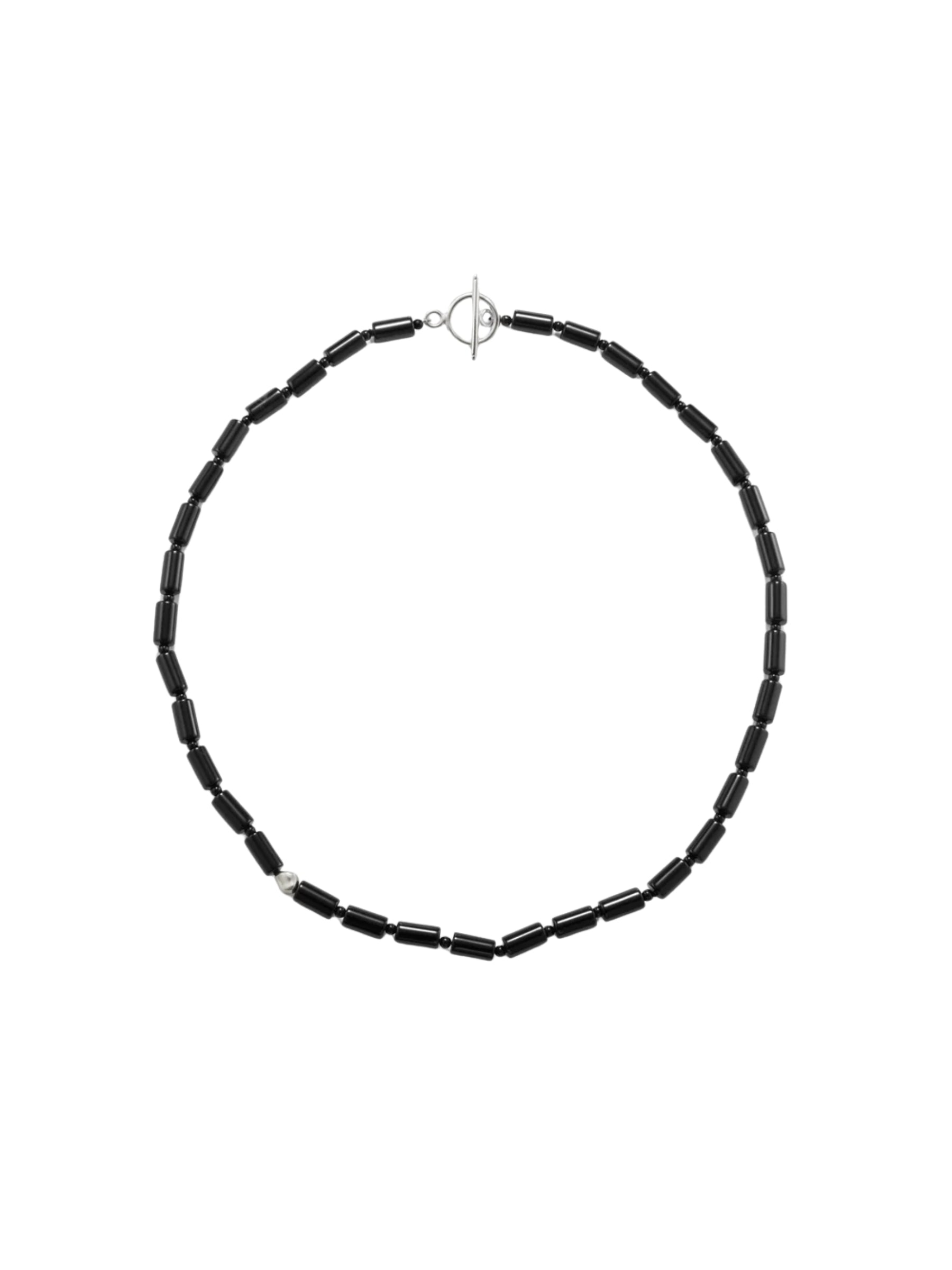 Agmes Selma Pendant in Black Onyx