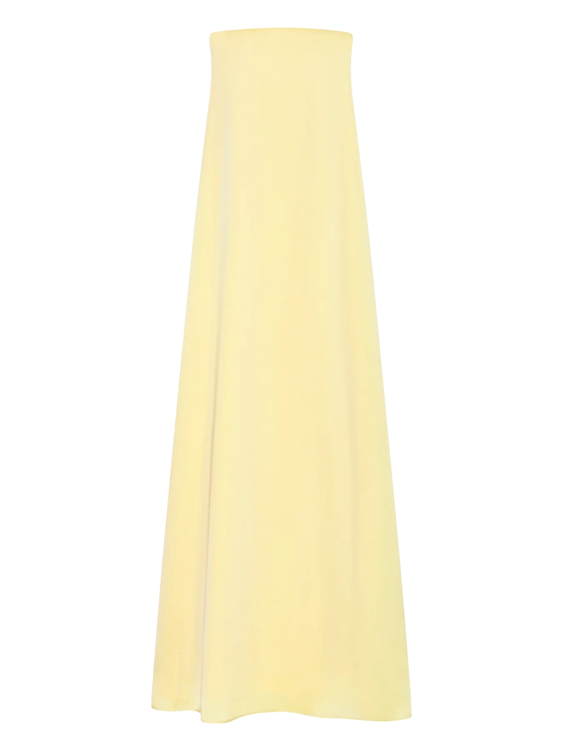 Anna Quan Strapless Delfina Dress in Champagne