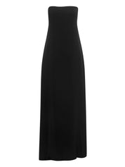 Anna Quan Strapless Delfina Dress in Black Ink