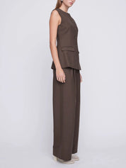 Anna Quan Chocolate Brown Nico Pant