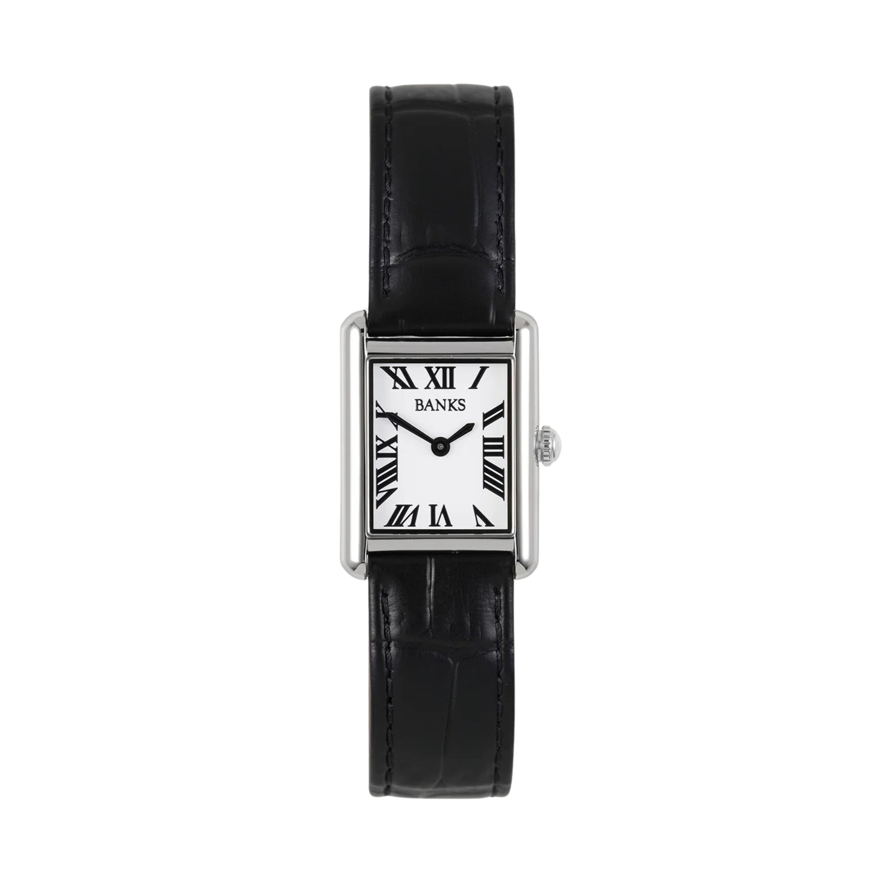 Banks Timepieces | Classic Blanc | Silver and Black