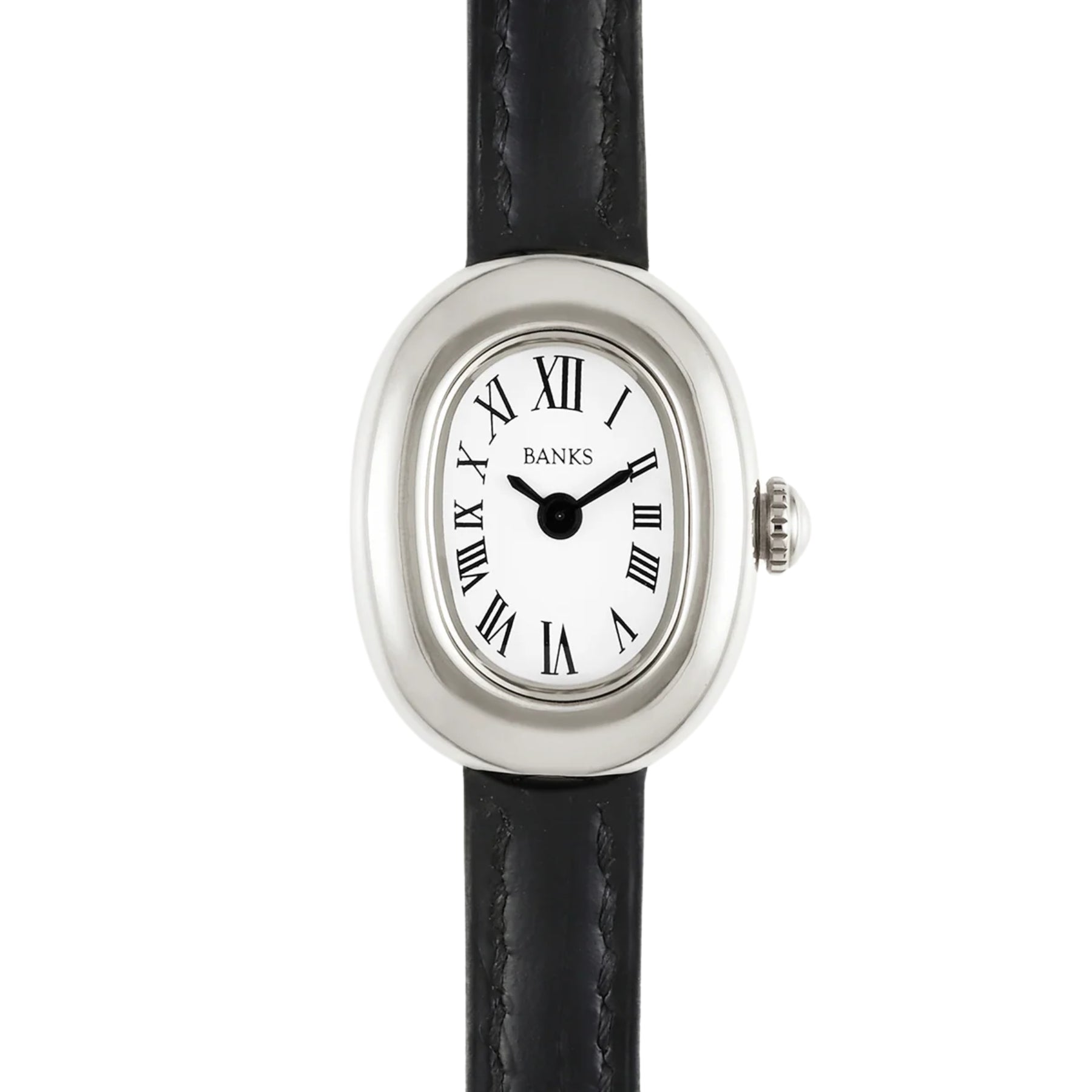 Banks Timepieces | Le Présent Petite | Stainless steel and Black