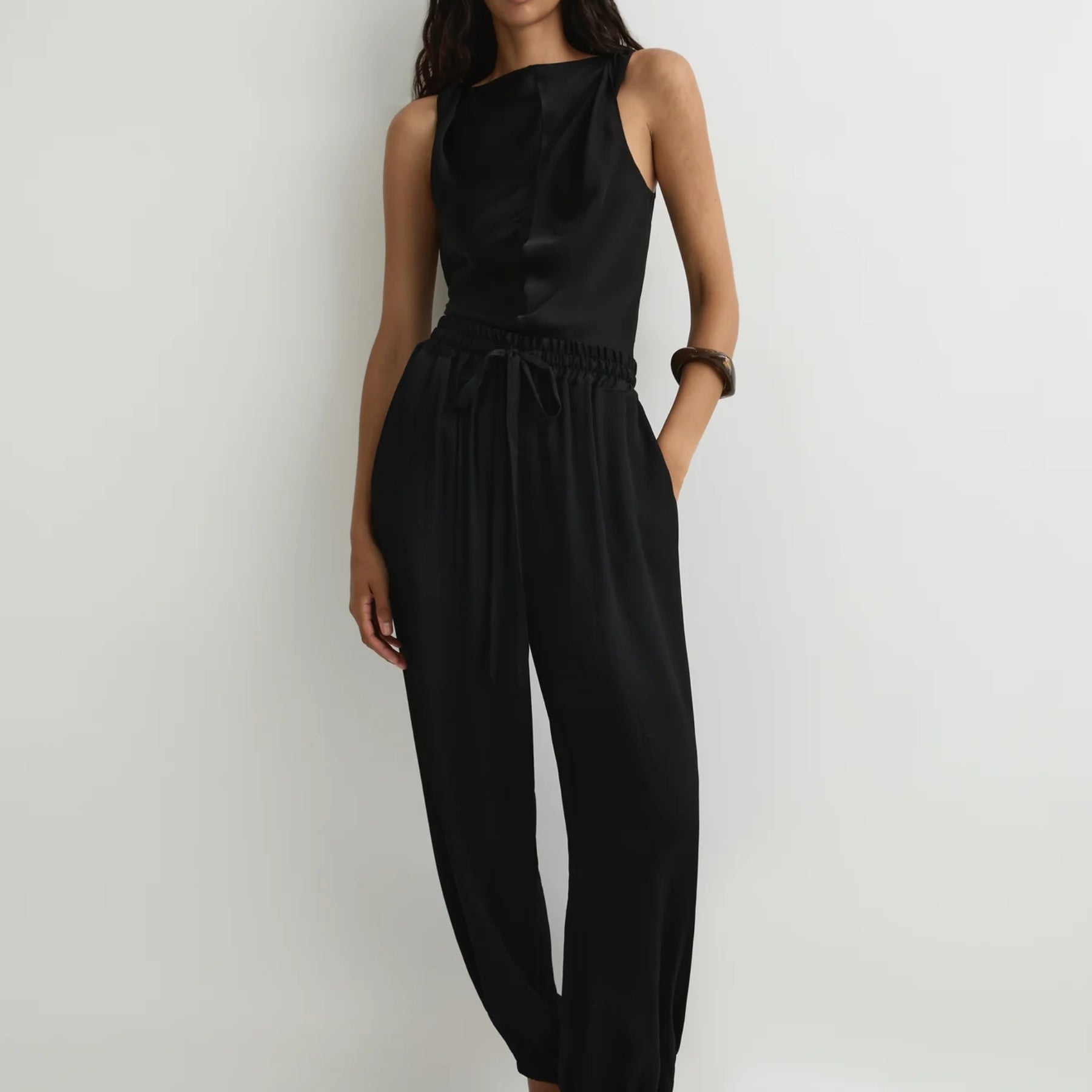 Bondi Born | Ardea Balloon Pant - Black