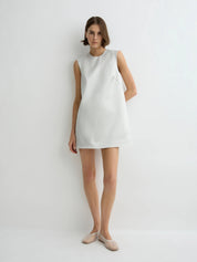 Bondi Born | Kobe Mini Shift Dress - Platinum