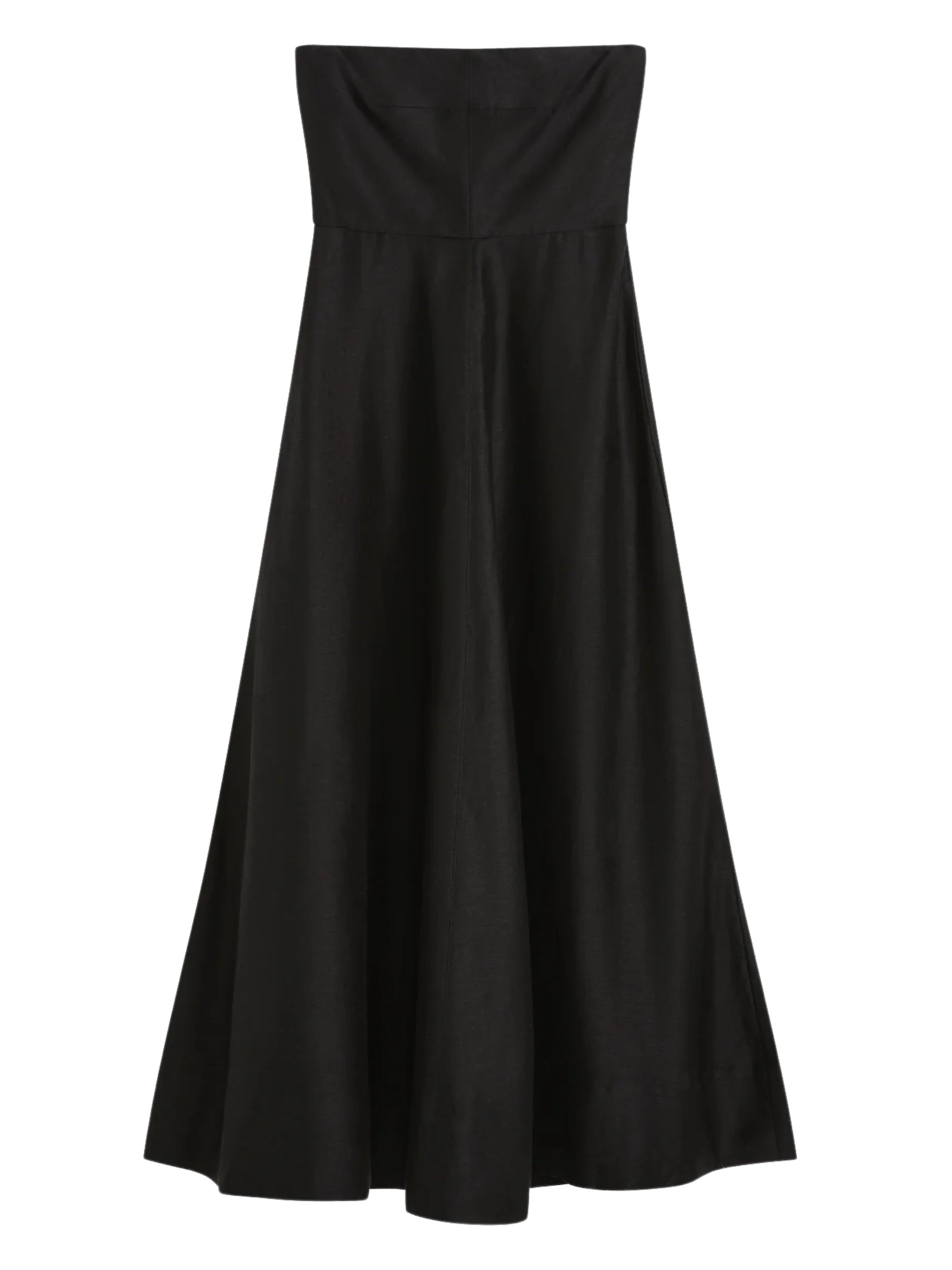Bondi Born | Bormio Strapless Maxi Dress - Black