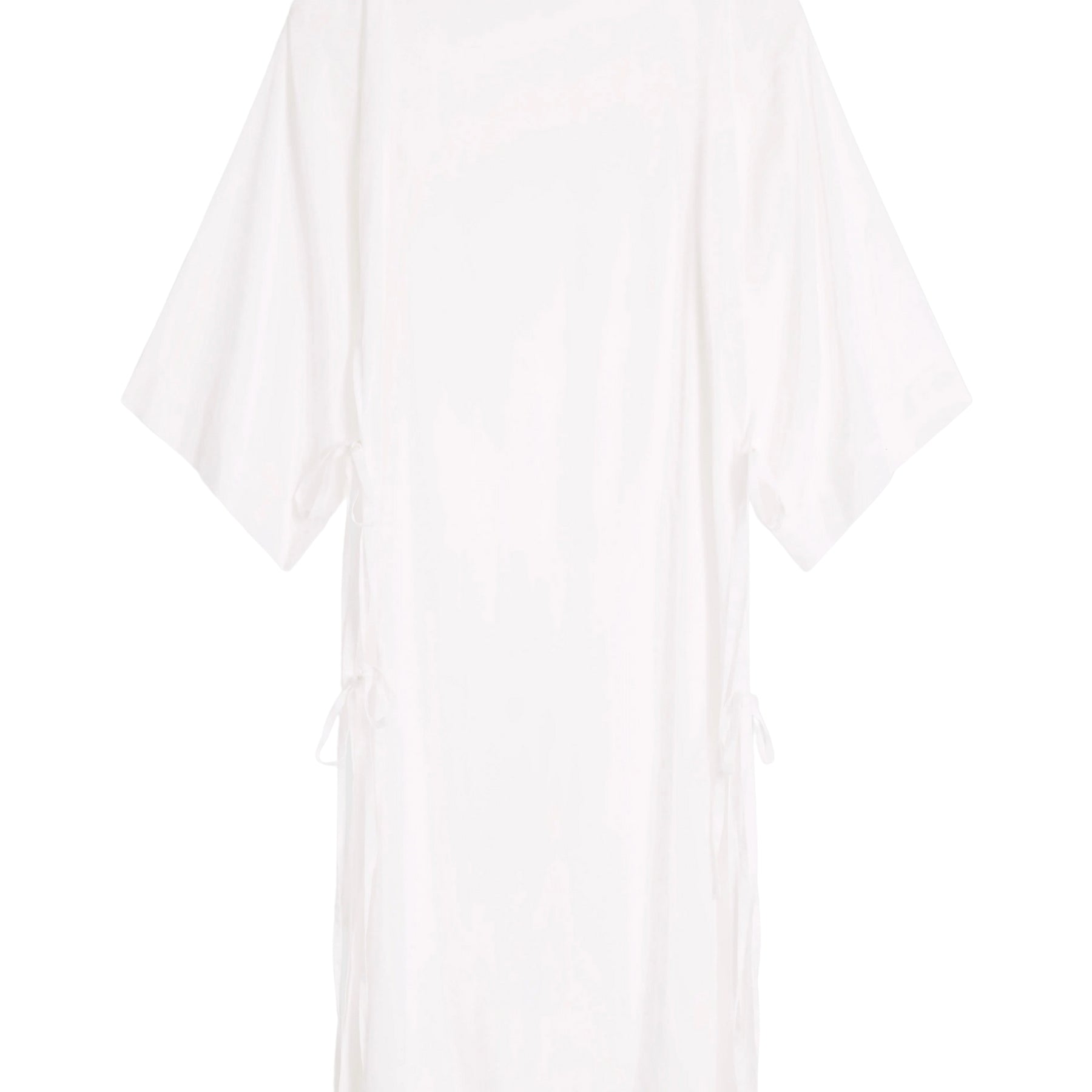 Bondi Born | Cremona Tie-Side Maxi Coverup - White