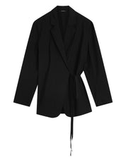 Bondi Born | Kyoto Wrap Shirt - Black