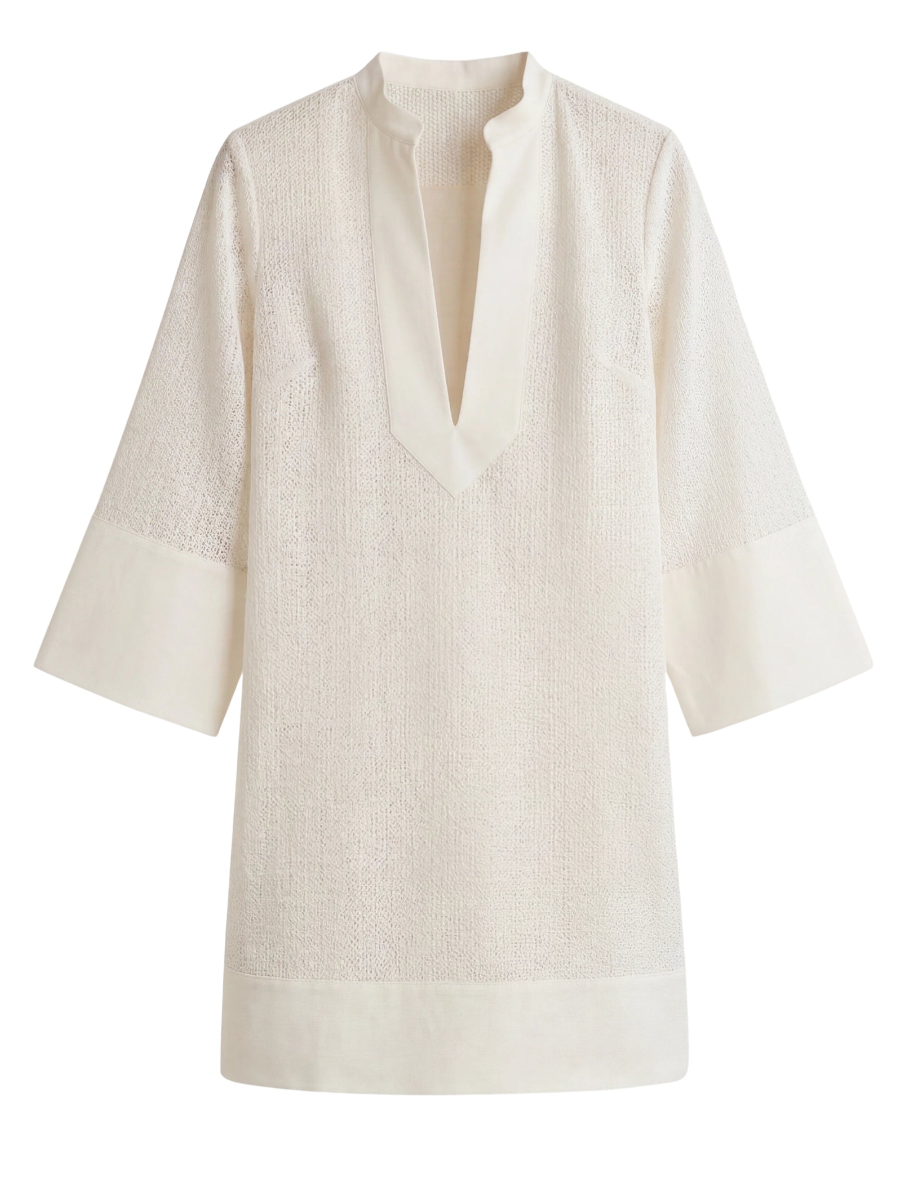 Bondi Born | Noosa Short Tunic Dress - Natural