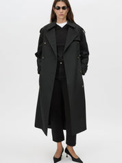 Camilla and Marc | Evans Classic Trench Coat in Black