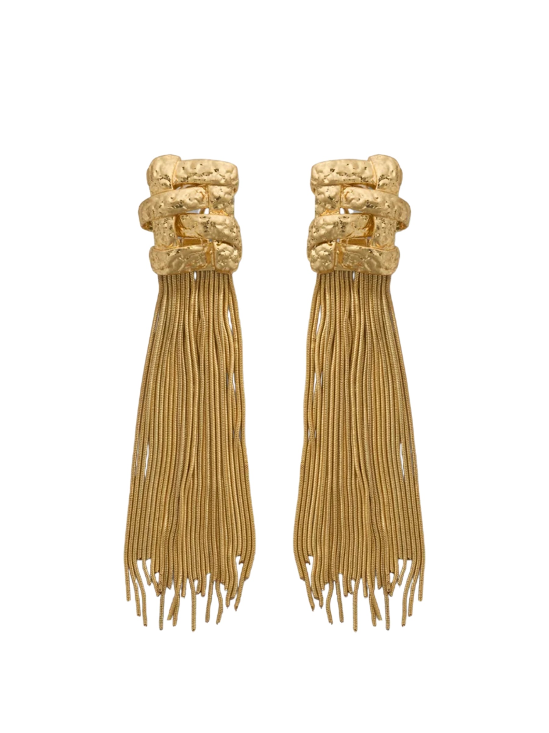 Camilla and Marc Gold Kinsley Tassel Earrings