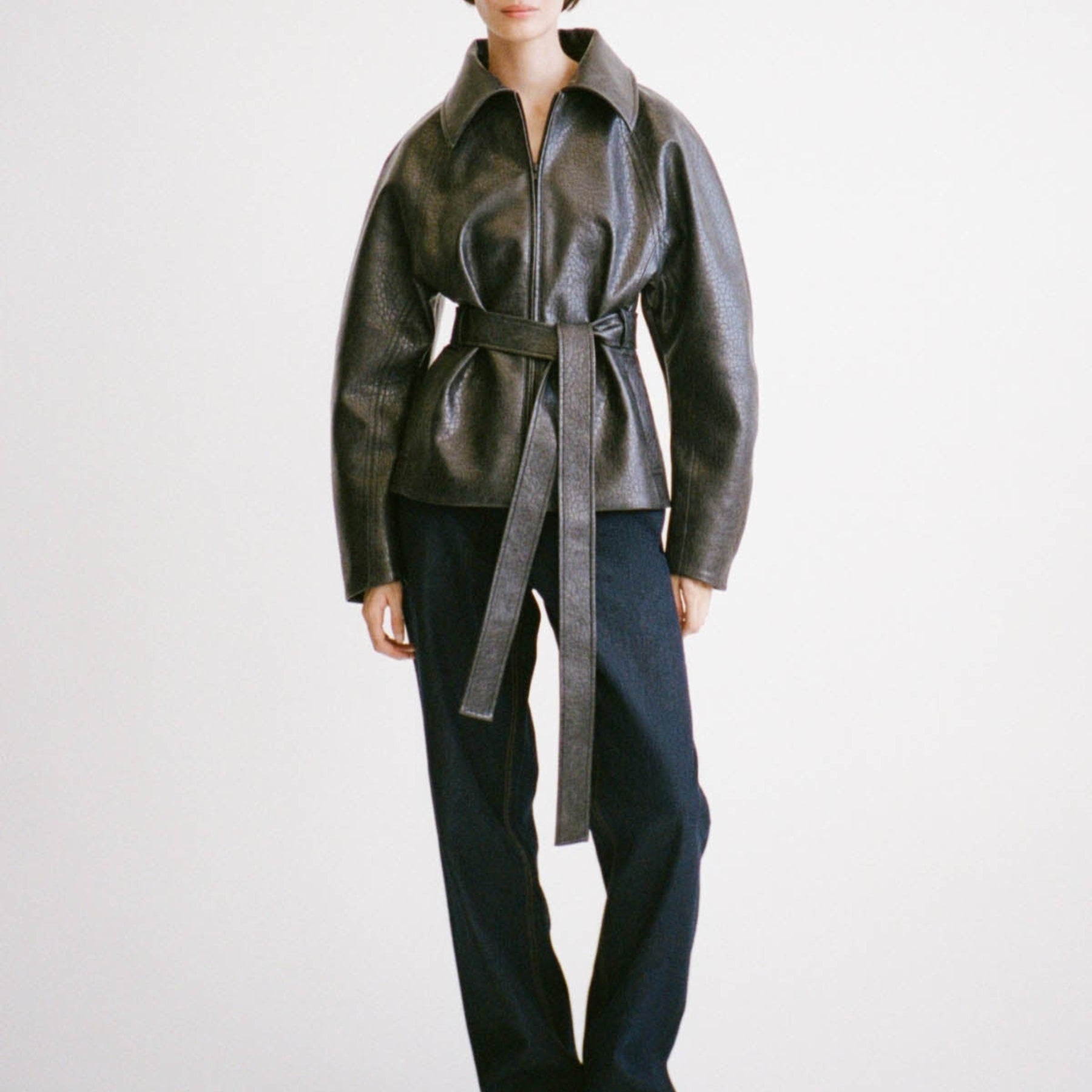 Camilla and Marc | Oreno Croc Belted Jacket