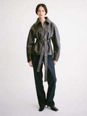 Camilla and Marc | Oreno Croc Belted Jacket