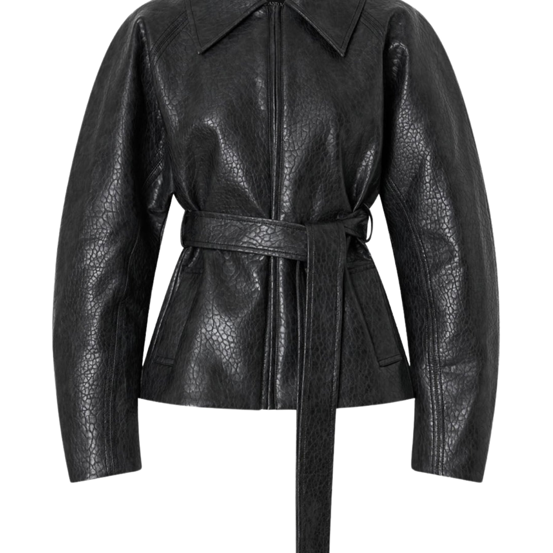 Camilla and Marc | Oreno Croc Belted Jacket