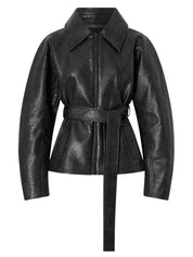 Camilla and Marc | Oreno Croc Belted Jacket