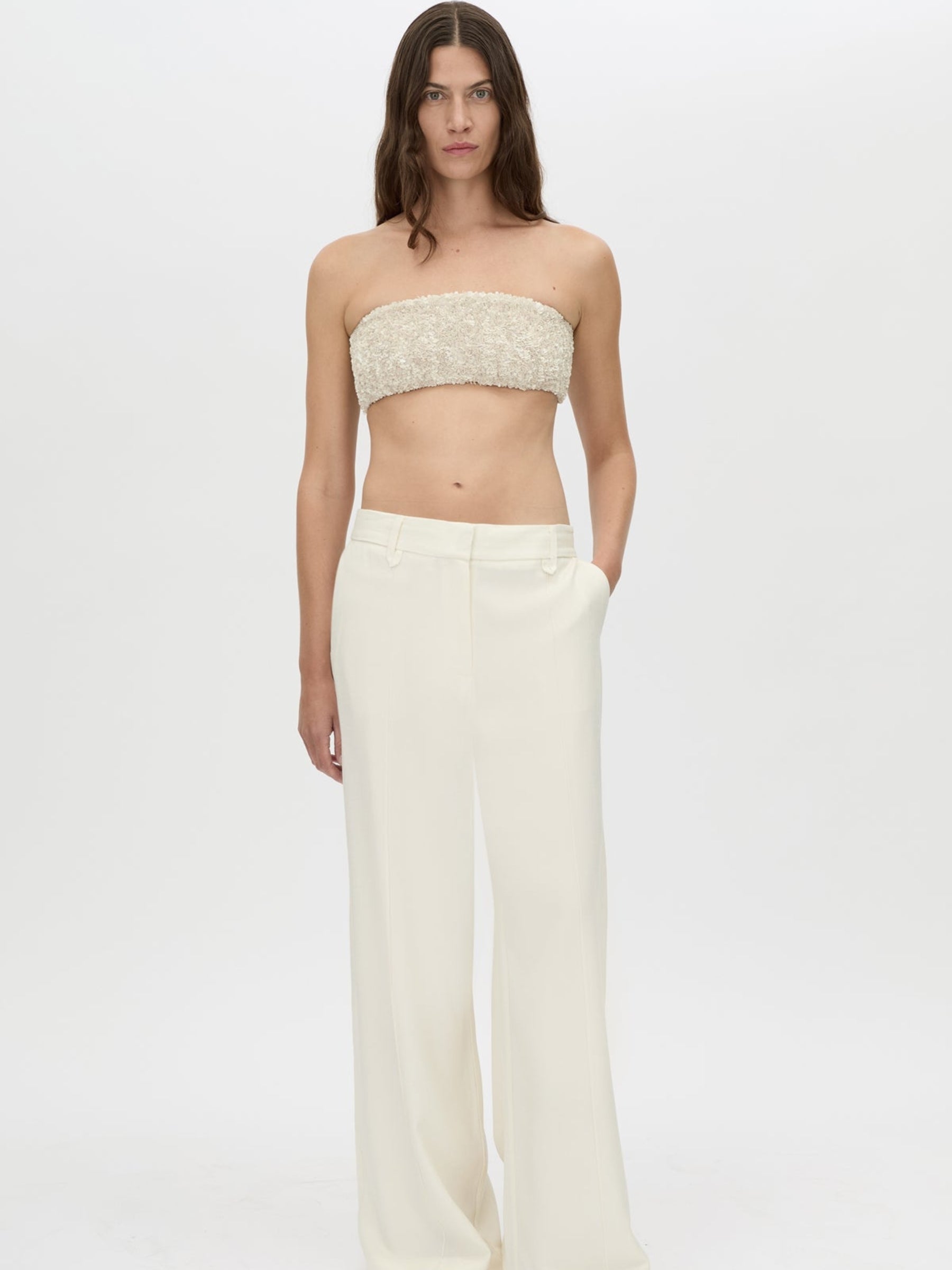 Camilla and Marc Sequin Averio Bandeau Top