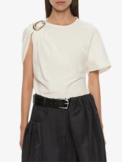 Christopher Esber Stone Pin Tee in White