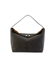 Christopher Esber | Turnlock Suede Shoulder Bag