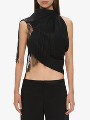 Christopher Esber Unravel Macrame Wrap Top