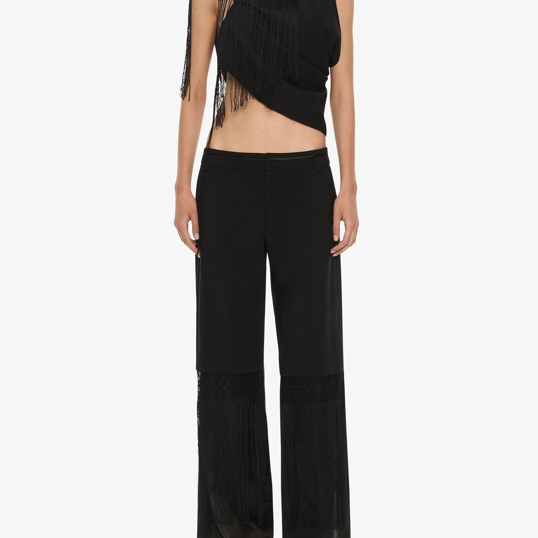 Christopher Esber Unravel Macrame Wrap Top