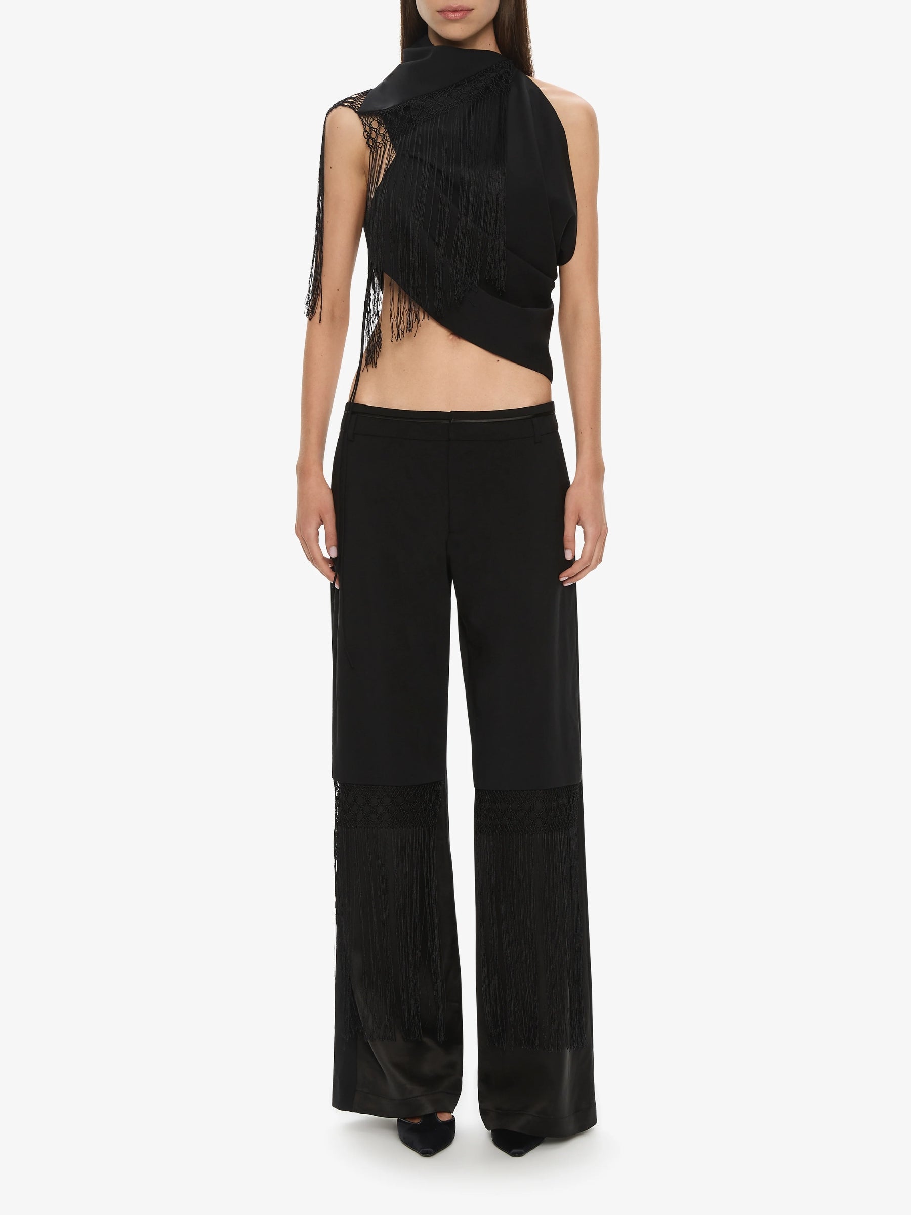 Christopher Esber Unravel Macrame Wrap Top