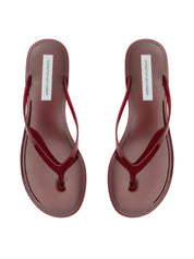 Christopher Esber Jo Flip Flop - Amaretto Red 