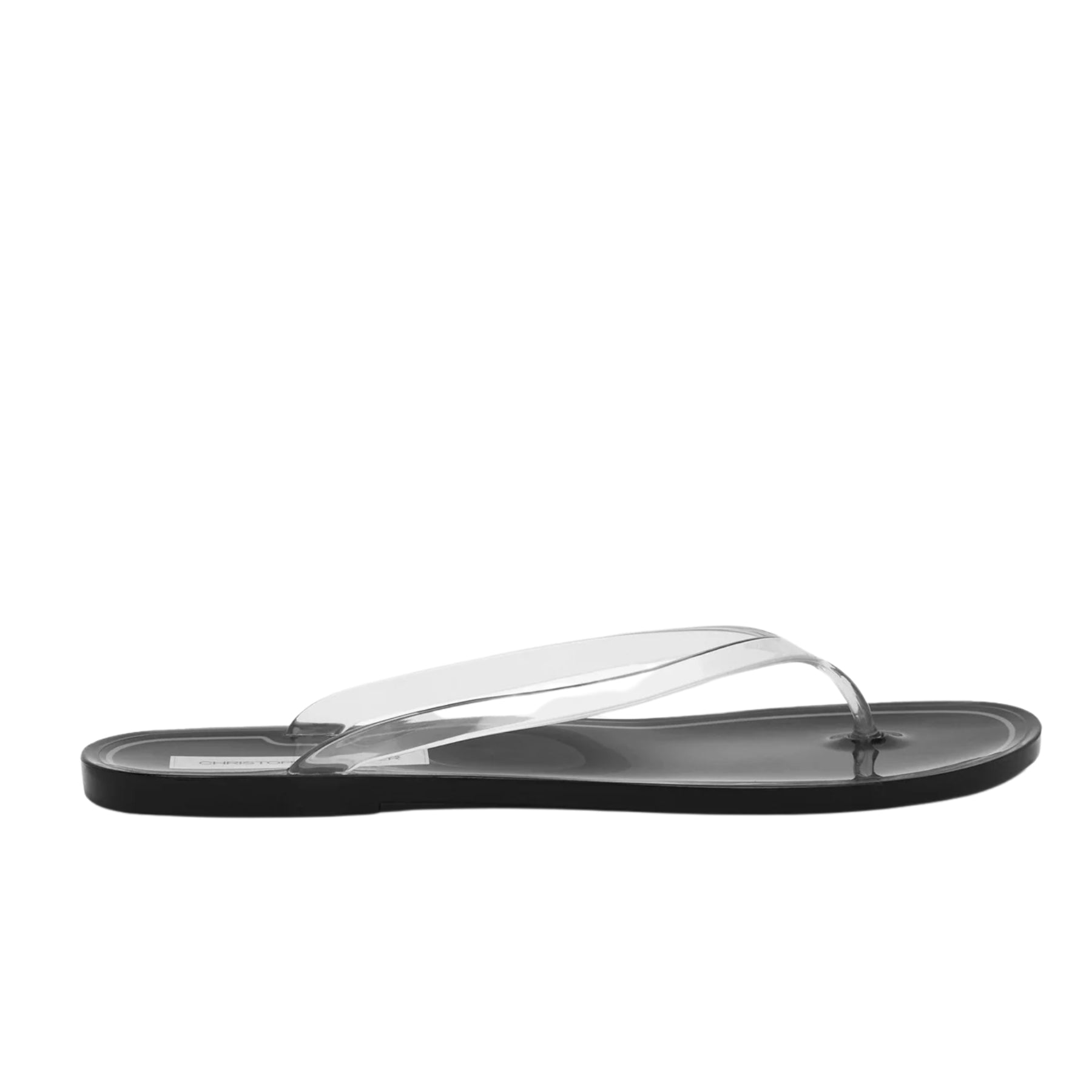 Christopher Esber Jo Flip Flop - Black Clear