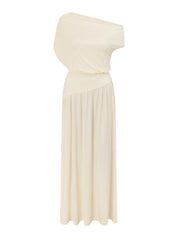 DISSH | Elsie Butter Modal Asym Maxi Dress