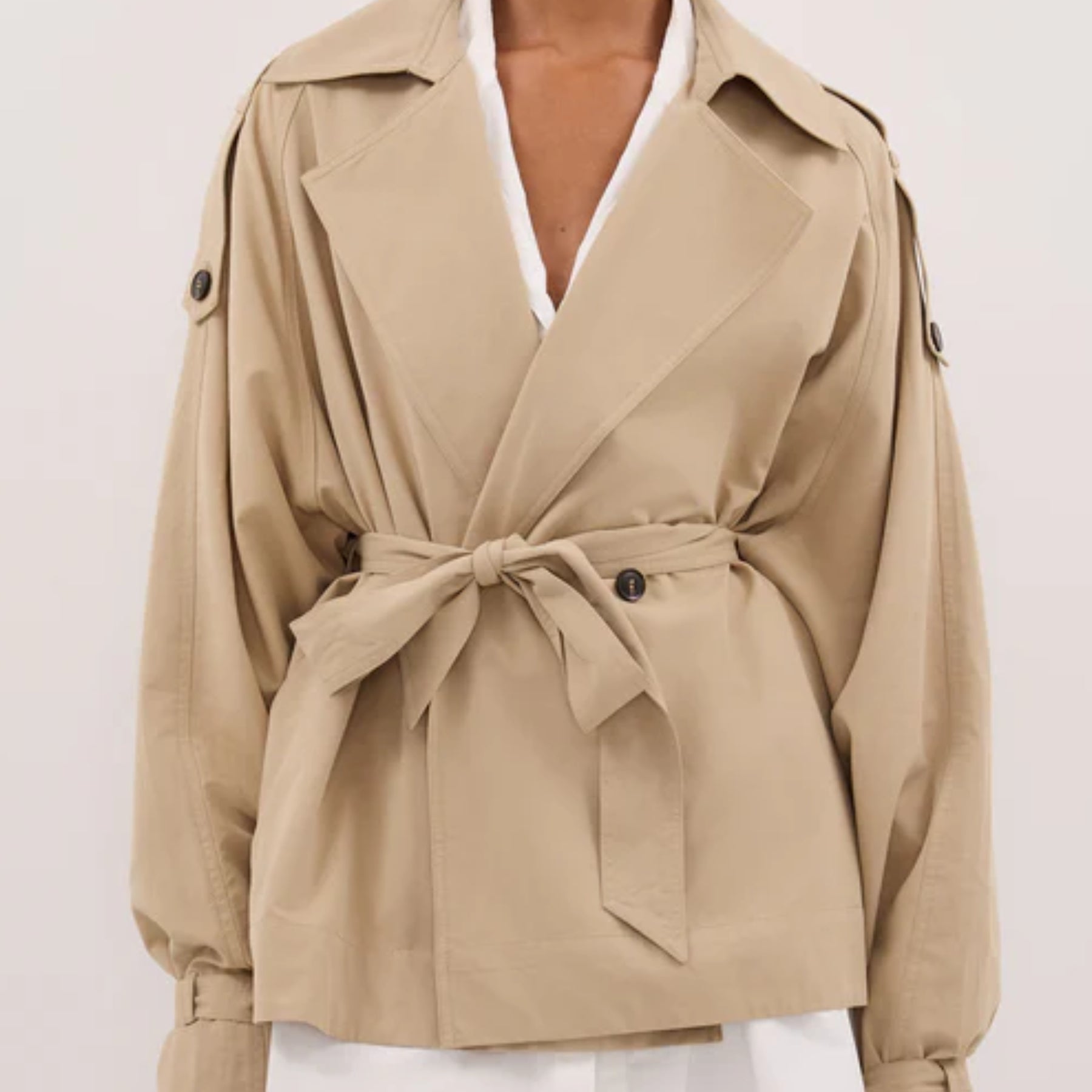 DISSH | NINA STONE LIGHTWEIGHT MINI TRENCH