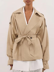 DISSH | NINA STONE LIGHTWEIGHT MINI TRENCH