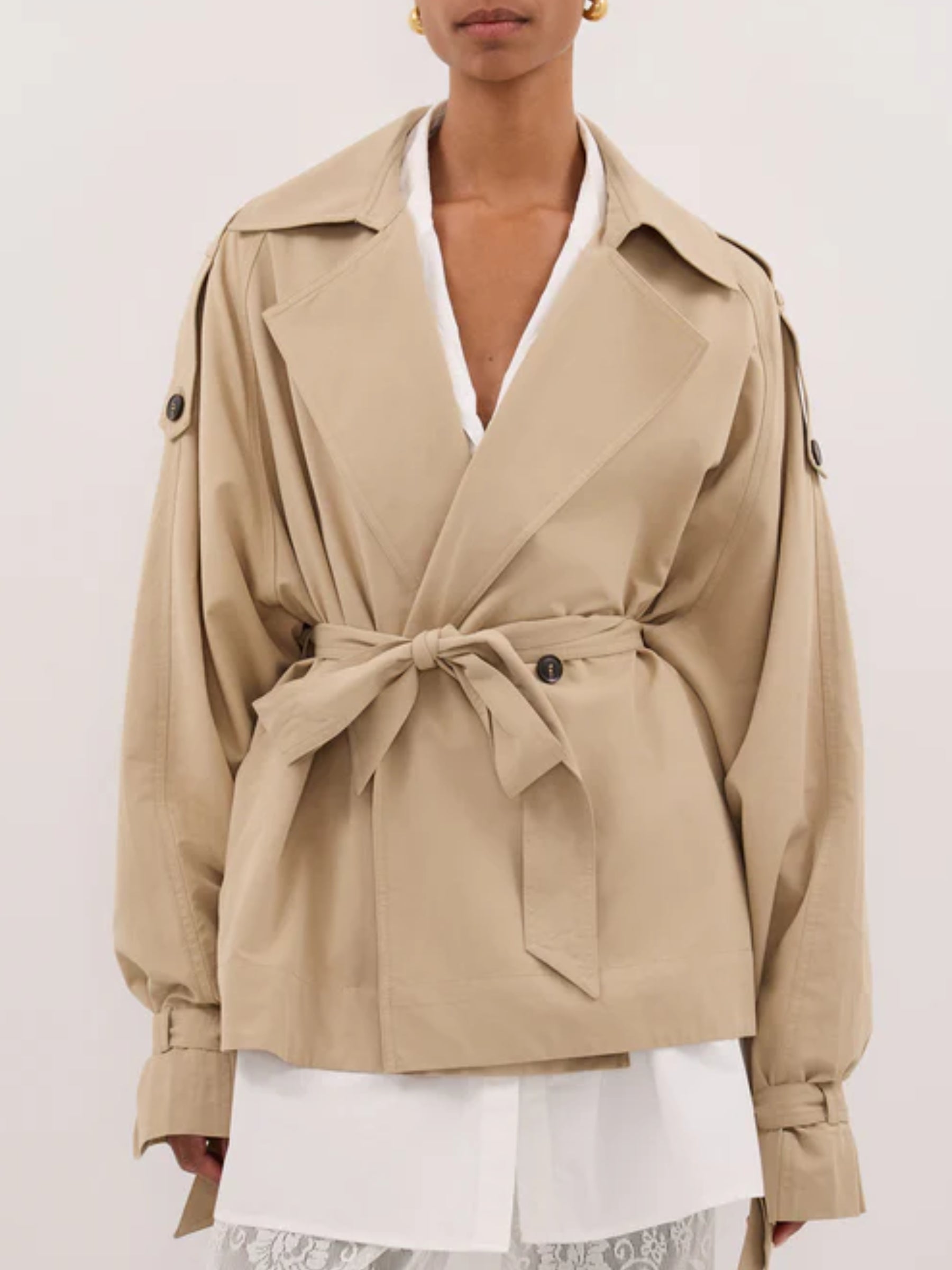 DISSH | NINA STONE LIGHTWEIGHT MINI TRENCH