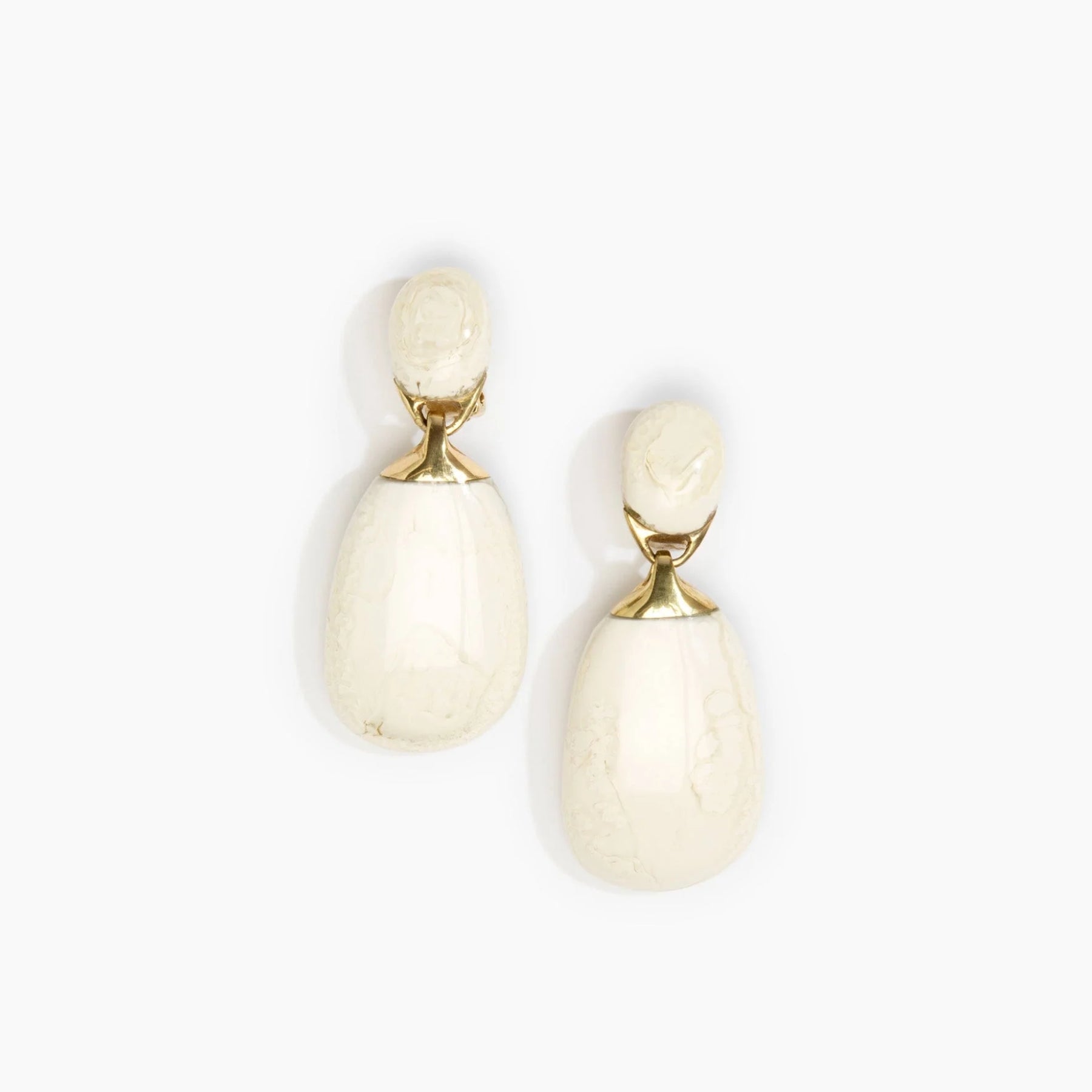 Dinosaur Designs | Large River Rock Earrings