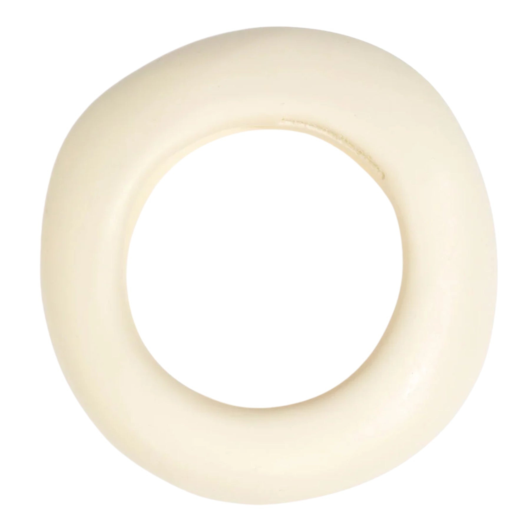 Dinosaur Designs | Large Drift Bangle in Cream