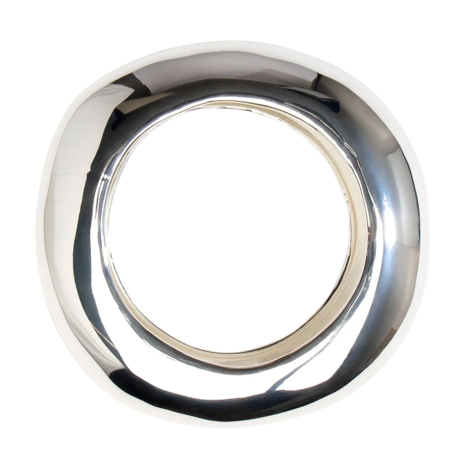 Dinosaur Designs | Large Drift Bangle in Silver